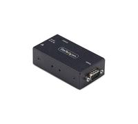 StarTech.com Convertisseur Série vers IP 1 Port RS232 DB9 vers RJ45 10/100 Mbps, Montage Mural/DIN, Boîtier Métal, Support Telnet/TCP/UDP, TAA.