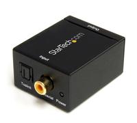 StarTech.com Convertisseur SPDIF numérique coaxial et Toslink (optique) vers audio stéréo RCA
