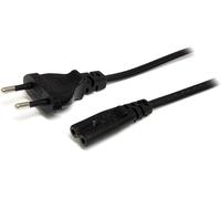 StarTech.com Cordon d'alimentation standard de 2 m pour ordinateur portatif - Europe vers C7 (PXT101NBEU)
