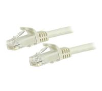StarTech.com Cordon de raccordement UTP CAT6 (1,5 m) sans crochet - Câble patch RJ45 - Blanc
