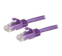 StarTech.com Cordon de raccordement UTP CAT6 (7,5 m) sans crochet - Câble patch RJ45 - Violet