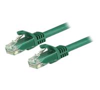 StarTech.com 7.5m CAT6 Ethernet Cable, 10 Gigabit Snagless RJ45 650MHz 100W PoE Patch Cord, CAT 6 10GbE UTP Network Cable w/Strain Relief, Green, Fluke Tested/Wiring is UL Certified/TIA -...