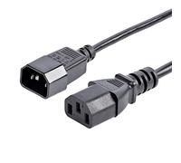 StarTech.com Cordon d'extension d'alimentation standard C14 vers C13 de 1,8m - M/F (PXT100)