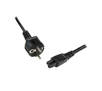 StarTech.com Cordon Secteur 1m CEE7/7 (Schuko) vers Coupleur C5 2.5A 250V 18AWG - Noir - Mâle/Femelle - Conforme RoHS & VDE