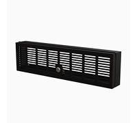 StarTech.com Couvercle de Sécurité à Montage en Rack 3U 19" - Panneau de Sécurité à Charnière pour Rack - Couvercle de Sécurité d'Armoire de Serveur - Cage de Rack de Serveur (RKSECLK3U)