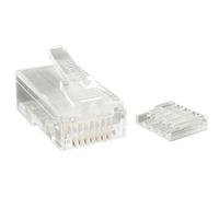StarTech.com CRJ45C6STR50 connecteur de fils RJ-45 Transparent