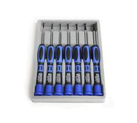 StarTech.com CTK100P : Kit de 7 Tournevis de Précision (SLOT 2.0/2.4/3.0, PHILLIPS No. 00/1, TORX T15/T20) 50mm, Étui de Transport