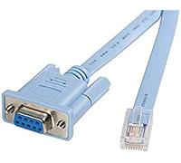 StarTech.com Câble console RJ45 vers DB9 de 1,8m pour routeur Cisco - M/F