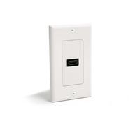 StarTech. COM de Sortie Unique Femelle HDMI Plaque Murale - Blanc