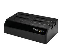 StarTech.com Dock pour Disques Durs 4 Baies USB 3.0 à 2,5/3,5" SATA III - Boîtier de stockage - 4 Baies (SATA-600) - pour P/N: SVA12DN4NEUA