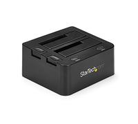 StarTech.com Station d'accueil USB 3.0 pour 2 disques durs SATA III de 2,5 ou 3,5 - Dock HDD / SSD avec UASP