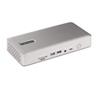 StarTech.com Station d'Accueil Thunderbolt 4 pour Écrans Multiples, Docking Station/Dock pour Quadruples/Triples/Doubles Écrans - 2x HDMI/2x DisplayPort, Hub 7x USB, Ethernet 2.5Gb, Power Delivery 98W