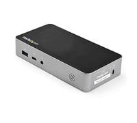 StarTech.com Dock USB-C DK30CHHPDUK Station d'accueil HDMI pour Ordinateur Portable Double écran 1080p Alimentation 65 W 1 Port USB-C, 3 Ports USB-A, Ethernet Double vidéo USB 3.1 Gen 1 Type-C pour