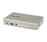 StarTech.com Dock USB-C vers DisplayPort 4k30Hz/VGA - 65W PD Pass-Through - Station d'accueil - USB-C 3.2 Gen 1 - VGA, DP - 1GbE - Conformité TAA - Royaume-Uni, Europe