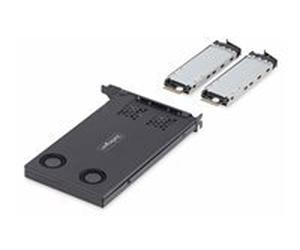 StarTech.com Double Baie M.2 NVMe SSD vers PCIe x8