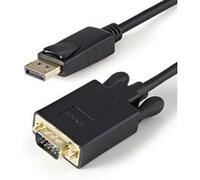 StarTech.com Câble adaptateur DisplayPort vers VGA DP2VGAMM3B 0,91 m actif 1920x1200 Noir