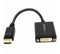 StarTech.com DP2DVI2 Adaptateur de câble vidéo 0,152 m DVI-I noir