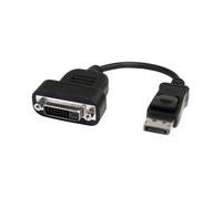 StarTech.com DP2DVIS Adaptateur DisplayPort 1.2 vers DVI-D Single-Link Actif 1920x1200 M/F, Chipset Parade PS 161, Longueur 0.2m