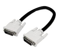 StarTech.com Dual Link DVI Cable - 1 ft - Male to Male - 2560x1600 - DVI-D Cable - Computer Monitor Cable - DVI Cord - Video Cable (DVIDDMM1)