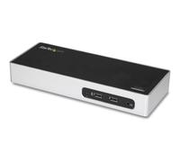 StarTech.com Dual Monitor USB 3.0 Laptop Docking Station w/ HDMI, DVI, VGA via A