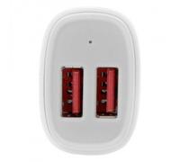 Startech.Com Dual Port Usb Car Charger - 24w/4.8a - Adaptateur Allume-Cigare (Voiture) - 24 Watt - 4.8 A - 2 Connecteurs De Sortie (Usb (Alimentation Uniquement)) - Blanc
