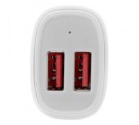 Startech.Com Dual Port Usb Car Charger - 24w/4.8a - Adaptateur Allume-Cigare (Voiture) - 24 Watt - 4.8 A - 2 Connecteurs De Sortie (Usb (Alimentation Uniquement)) - Blanc