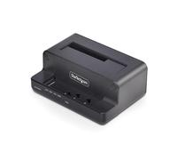 StarTech.com Duplicateur de Disque M.2 NVMe vers 2,5/3,5" SATA, Clonage de SSD à Deux Baies, NVMe à SATA, Jusqu'à 27 Go/Min