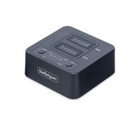 StarTech.com Duplicateur SSD M.2 NVMe 1:1 USB 3.2 Gen2x2 (20Gbps) - Clonage Autonome Jusqu'à 90Go/min - Double Baie M.2 PCIe (Clé M)
