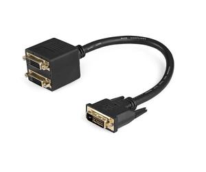 StarTech.com DVISPL1DD 1 ft, DVI-D/2 x DVI-D Câble répartiteur vidéo numérique-M/F
