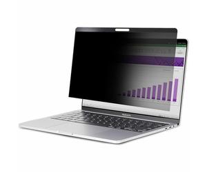 StarTech.com Écran de Confidentialité pour MacBook Pro/Air 15" - Filtre de Sécurité Magnétique Amovible - Protection d'Écran Réduisant la Lumière Bleue 16:10 - Mat/Brillant - +/-30° (PRIVSCNMAC15)