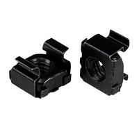 StarTech.com Écrou cage M6 - Pack de 50 - Écrous cage M6 de montage pour rack et armoire serveur - Noir (CABCAGENUT6B)