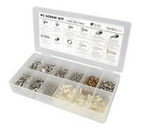 StarTech – Kit de vis pour ordinateur PCSCREWKIT – Assortiment de luxe : vis, écrous et entretoises