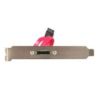 StarTech.com Equerre SATA - 1 port - SATA vers eSATA - Adaptateur de slot Serial-ATA - Panneau SATA interne vers externe - Serial ATA 150/300/600 - SATA (F) pour eSATA (M) - 30 cm - pour P/N:...