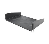 StarTech.com Étagère 2U Ventilée pour Rack de Serveur, Profondeur de 31,5cm, Plateau pour Rack/Armoire de 19", Jusqu'à 11,3kg