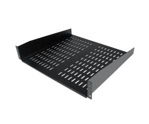 StarTech.com Etagère cantilever ventilée pour rack de serveur universel 2U 16 pouces - Etagère d'armoire serveur fixe - 22 kg