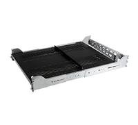 StarTech.com Étagère Coulissante 2U pour Serveur avec Bras de Gestion des Câbles - Profondeur de Montage Réglable de 70,3 à 80,2cm - 22,7kg - Étagère 19" pour Rack - Profondeur 60,9cm (UNISLDSHF192)