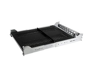 StarTech.com Étagère Coulissante 2U pour Serveur avec Bras de Gestion des Câbles - Profondeur de Montage Réglable de 70,3 à 80,2cm - 22,7kg - Étagère 19" pour Rack - Profondeur 60,9cm (UNISLDSHF192)