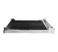 StarTech.com Étagère coulissante ventilée 2U pour rack de serveur avec bras de gestion de câbles - Profondeur ajustable - 22,7kg - Étagère pour rack - noir - 2U - 19" - pour P/N: RK1233BKM, RK2433BKM,