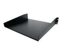 StarTech.com Etagere d'armoire serveur universelle noire standard