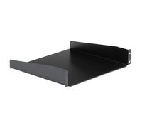 StarTech.com Etagère d'armoire serveur universelle noire standard - Étagère pour rack - pour P/N: RACK-18U-20-WALL-OA, RACK-21U-20-WALL-OA, RACK-24U-20-WALL-OA, RK12OD2, RK3236BKF