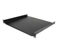 StarTech.com Étagère de serveur 1U - 40,64 cm de profondeur - Étagère pour rack - noir - 1U - 16" - pour P/N: CABSHELF116V, RK1536BKF, RK1833BKM, RK1836BKF