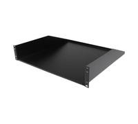 StarTech.com Étagère de racks de serveur 2U : étagère en porte-à-faux universelle montée en rack pour rack et armoire d'équipement réseau de 19&quot,. Acier robuste : supporte un poids de 56 kg. Tiroi