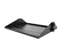 StarTech.com Étagère Rack 19 pouces 2U - Plateau Rackable Universel Ventilé - Étagère Baie de Brassage - Étagère Cantilever Rack 19 - Capacité 91kg - Rangement Rack Informatique - Profondeur 35,6cm (1