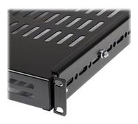 Etagère profonde fixe pour rack de serveur ajustable
