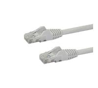 StarTech.com Ethernet Cable Cat6 UTP Gigabit RJ45 Anti-tangle White 50cm 1000Mbps