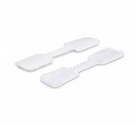 StarTech.com 3.5in (9cm) Cable Labels, 100 Pack White, Cable/Cord Tags (CABLE-TAG-HLWH) - étiquettes d'identification de câble - fixation crochet à crochet, inscription