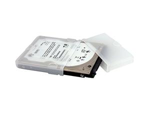 StarTech.com Etui de Protection en Silicone pour Disque Dur 2.5" - Avec Accès aux Connecteurs - Transparent (HDDSLEV25)