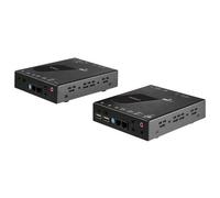 StarTech.com Rallonge KVM HDMI via IP - 4K 30Hz HDMI 2.0 & USB via IP LAN ou CAT5e/CAT6 Ethernet (100m) - Kit d'Extension émetteur/Récepteur pour Switch/Console KVM à Distance (SV565HDIP)