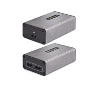 StarTech.com Extender USB 3.0 Fibre OM3 LC/LC 2 ports - 2x USB-A 5Gbps - Portée 350m - Boîtier Aluminium - Compatible Windows/macOS/Linux