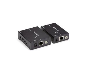 StarTech.com Extendeur HDMI HDBaseT sur Cat5e/6 ST121HDBTE : 4K 60Hz, transmission jusqu'à 70m, PoC, 7.1 canaux, résolutions jusqu'à 4096x2160